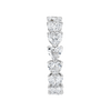 3.5ct Heart Lab Grown Diamond Full Eternity White Gold