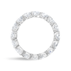 3.5ct Heart Lab Grown Diamond Full Eternity White Gold