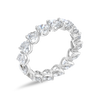 3.5ct Heart Lab Grown Diamond Full Eternity White Gold