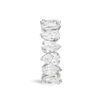 6ct Pear Lab Grown Diamond Full Eternity White Gold