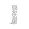 5ct Pear Lab Grown Diamond Full Eternity White Gold