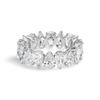 5ct Pear Lab Grown Diamond Full Eternity White Gold