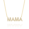 Mama Lab-Grown Diamond Pendant Yellow Gold