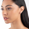 Circular Lab-Grown Diamond Earrings White Gold