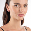 Emerald Raindrop Earrings Yellow Gold