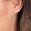 Duo Lab-Grown Diamond Earrings Yellow Gold