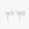 Dragonfly Lab-Grown Diamond Earrings White Gold