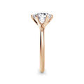 Frankie 18k Rose Gold Round Solitaire