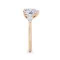 Freya 18k Rose Gold Heart Trilogy