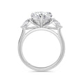 Freya 18k White Gold Heart Trilogy