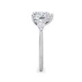 Freya 18k White Gold Heart Trilogy