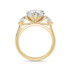 Freya 18k Yellow Gold Heart Trilogy