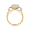 Freya 18k Yellow Gold Heart Trilogy