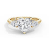 Freya 18k Yellow Gold Heart Trilogy