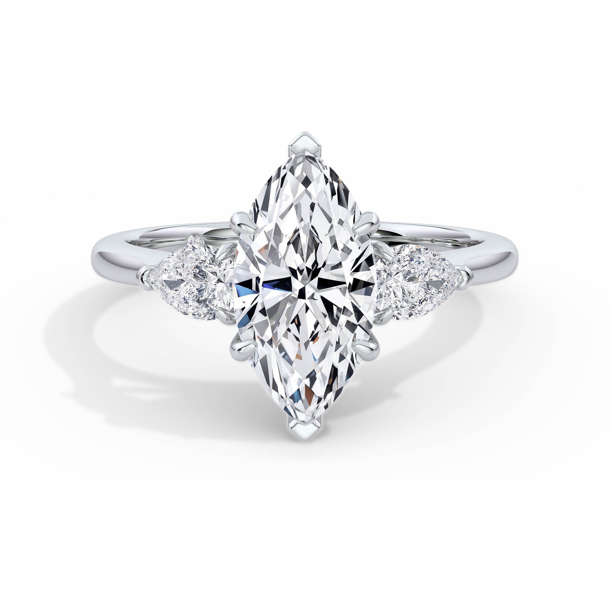 Freya Platinum Marquise Trilogy
