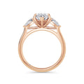 Freya 18k Rose Gold Marquise Trilogy