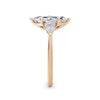 Freya 18k Rose Gold Marquise Trilogy