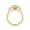 Freya 18k Yellow Gold Marquise Trilogy