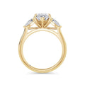 Freya 18k Yellow Gold Marquise Trilogy