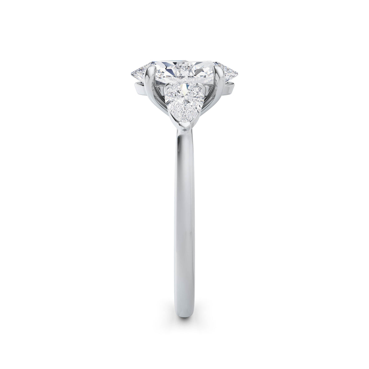 Freya Platinum Oval Trilogy