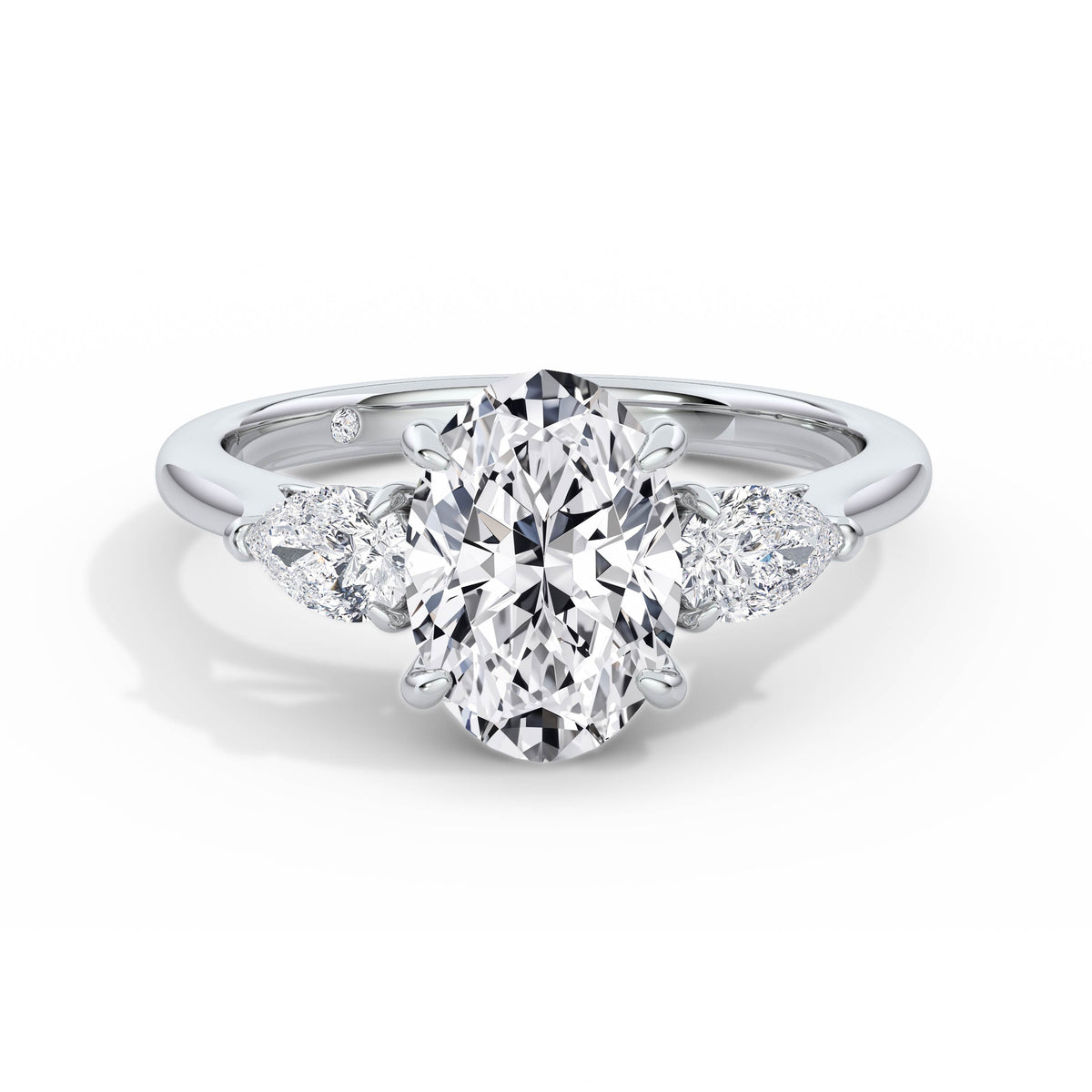Freya Platinum Oval Trilogy