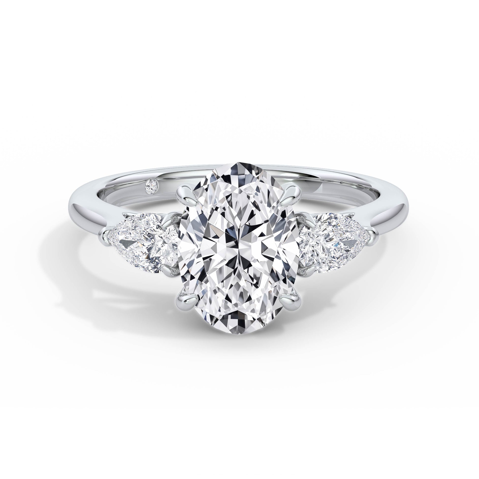 Freya Platinum Oval Trilogy