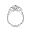 Freya 18k White Gold Pear Trilogy