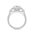 Freya 18k White Gold Pear Trilogy