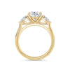 Freya 18k Yellow Gold Pear Trilogy