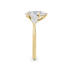 Freya 18k Yellow Gold Pear Trilogy
