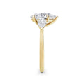 Freya 18k Yellow Gold Pear Trilogy