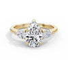 Freya 18k Yellow Gold Pear Trilogy