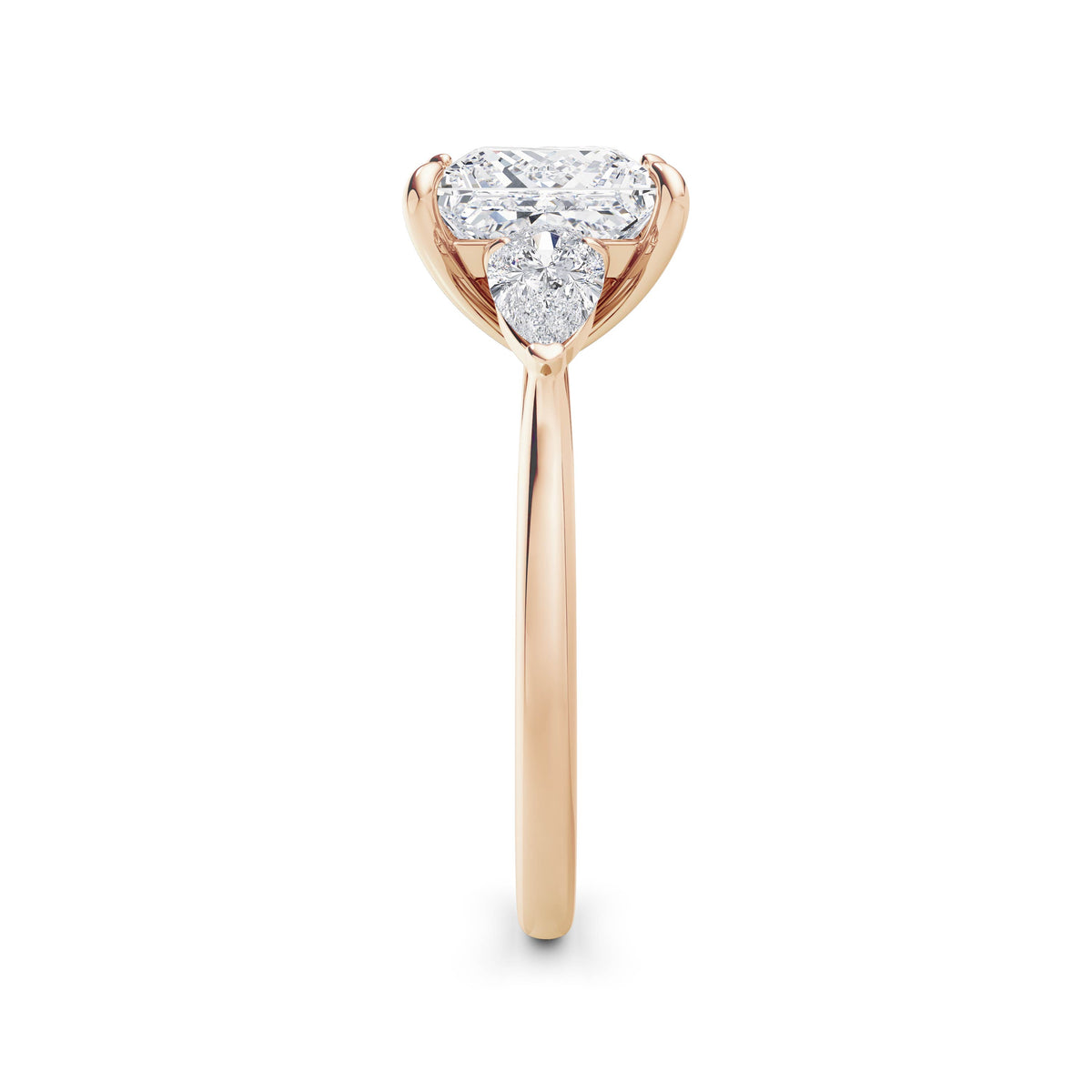 Freya 18k Rose Gold Princess Trilogy