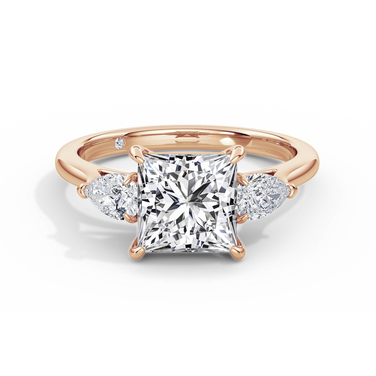 Freya 18k Rose Gold Princess Trilogy
