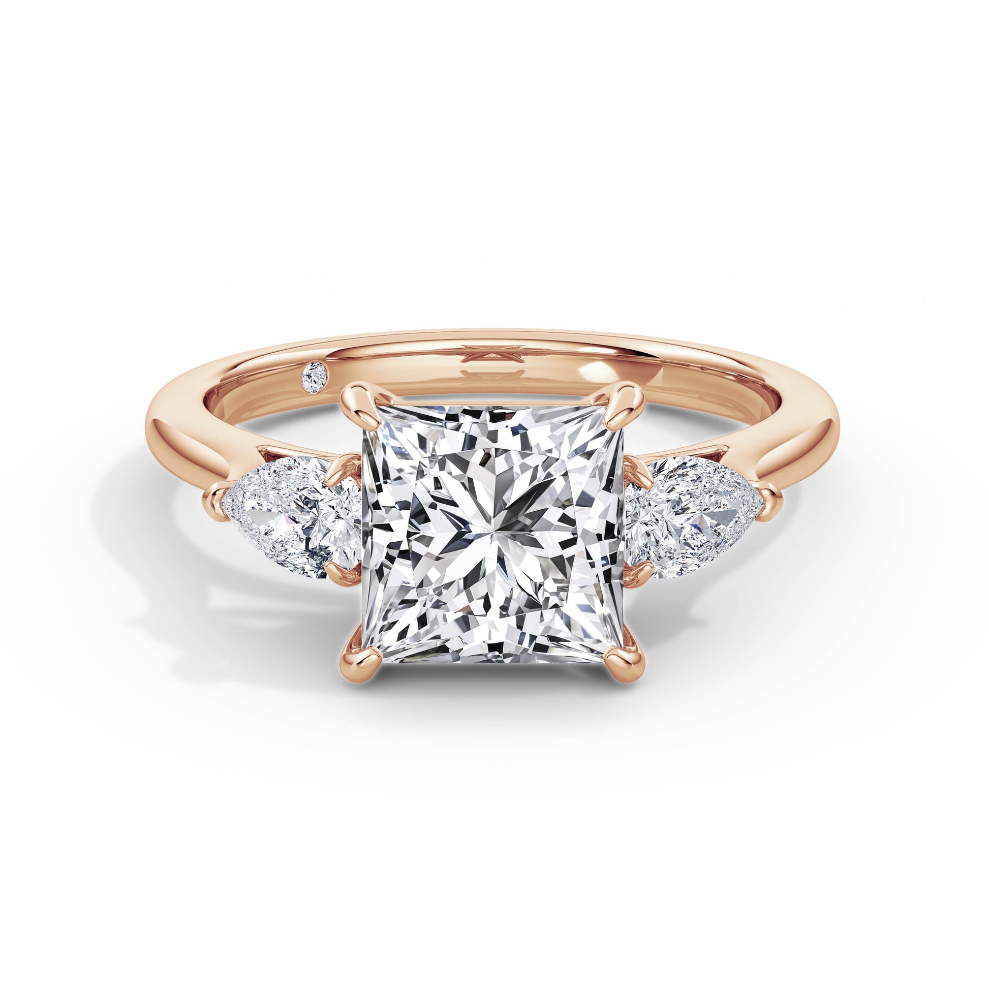 Freya 18k Rose Gold Princess Trilogy