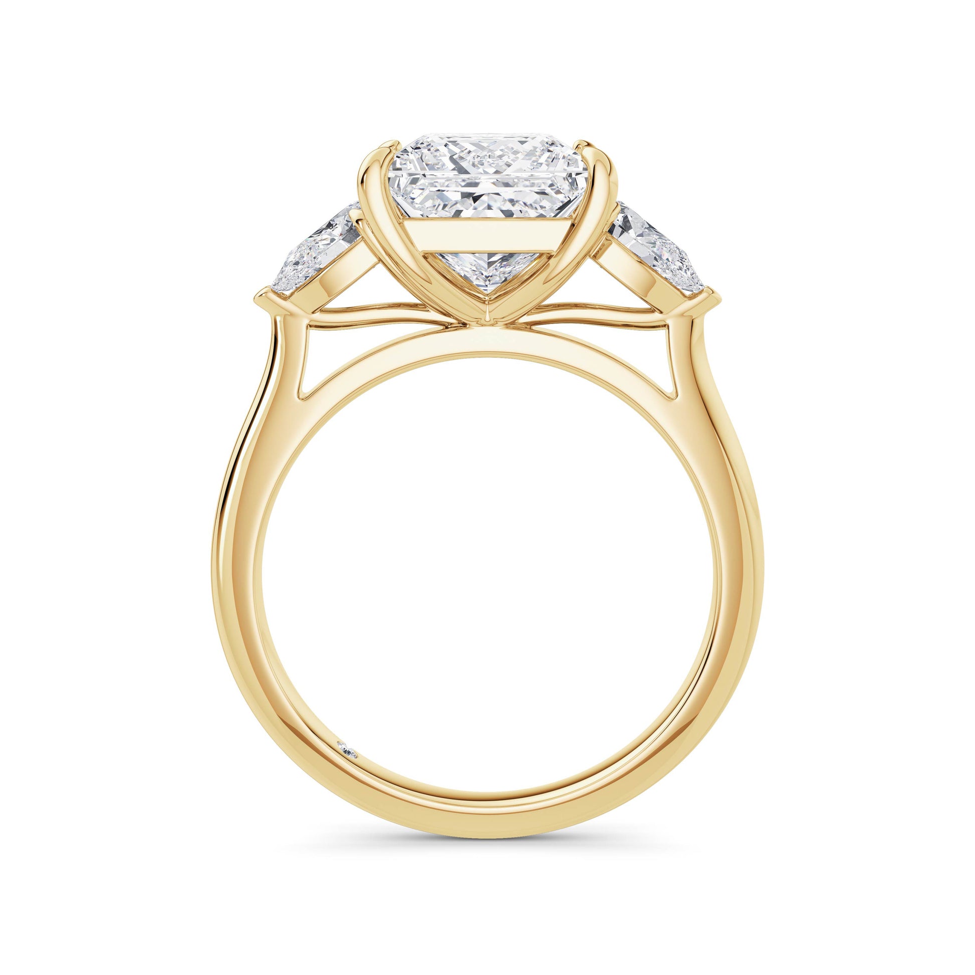 Freya 18k Yellow Gold Princess Trilogy