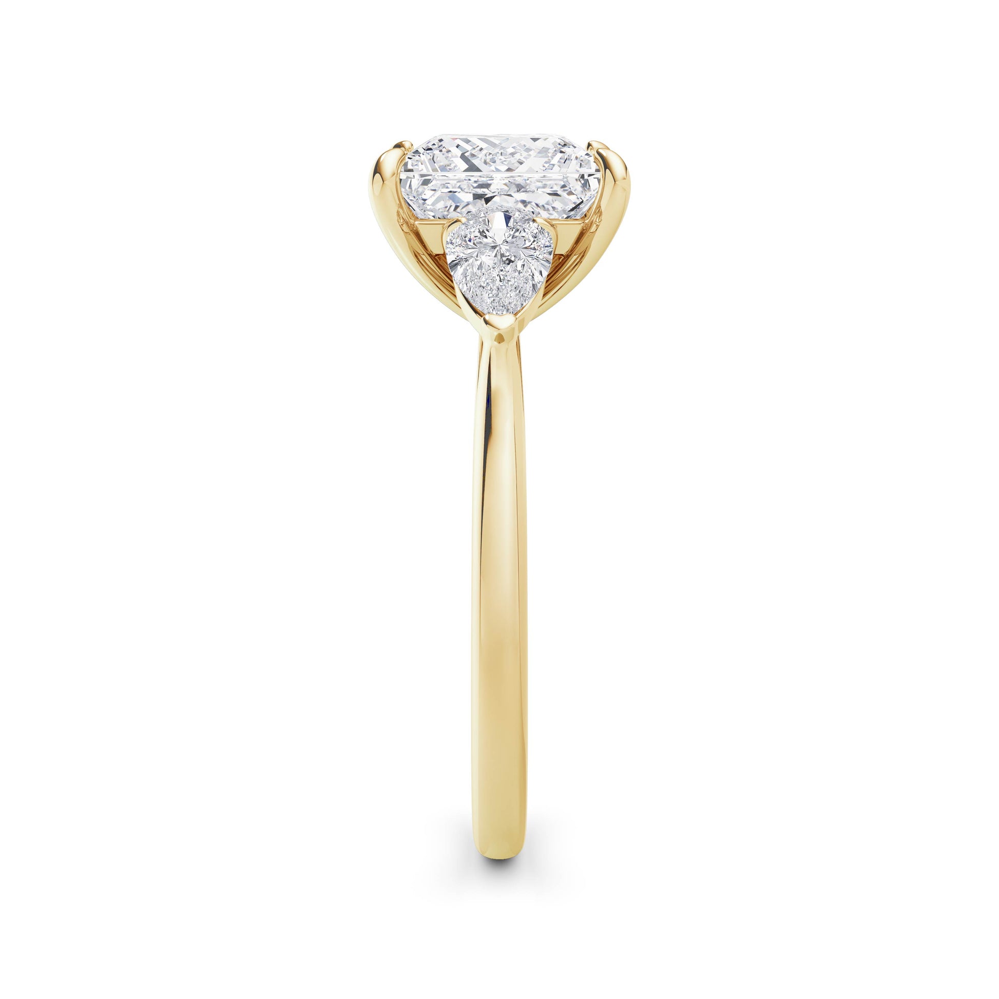 Freya 18k Yellow Gold Princess Trilogy