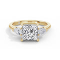 Freya 18k Yellow Gold Princess Trilogy
