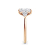 Freya 18k Rose Gold Radiant Trilogy