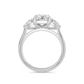 Freya 18k White Gold Radiant Trilogy