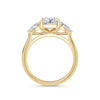 Freya 18k Yellow Gold Radiant Trilogy