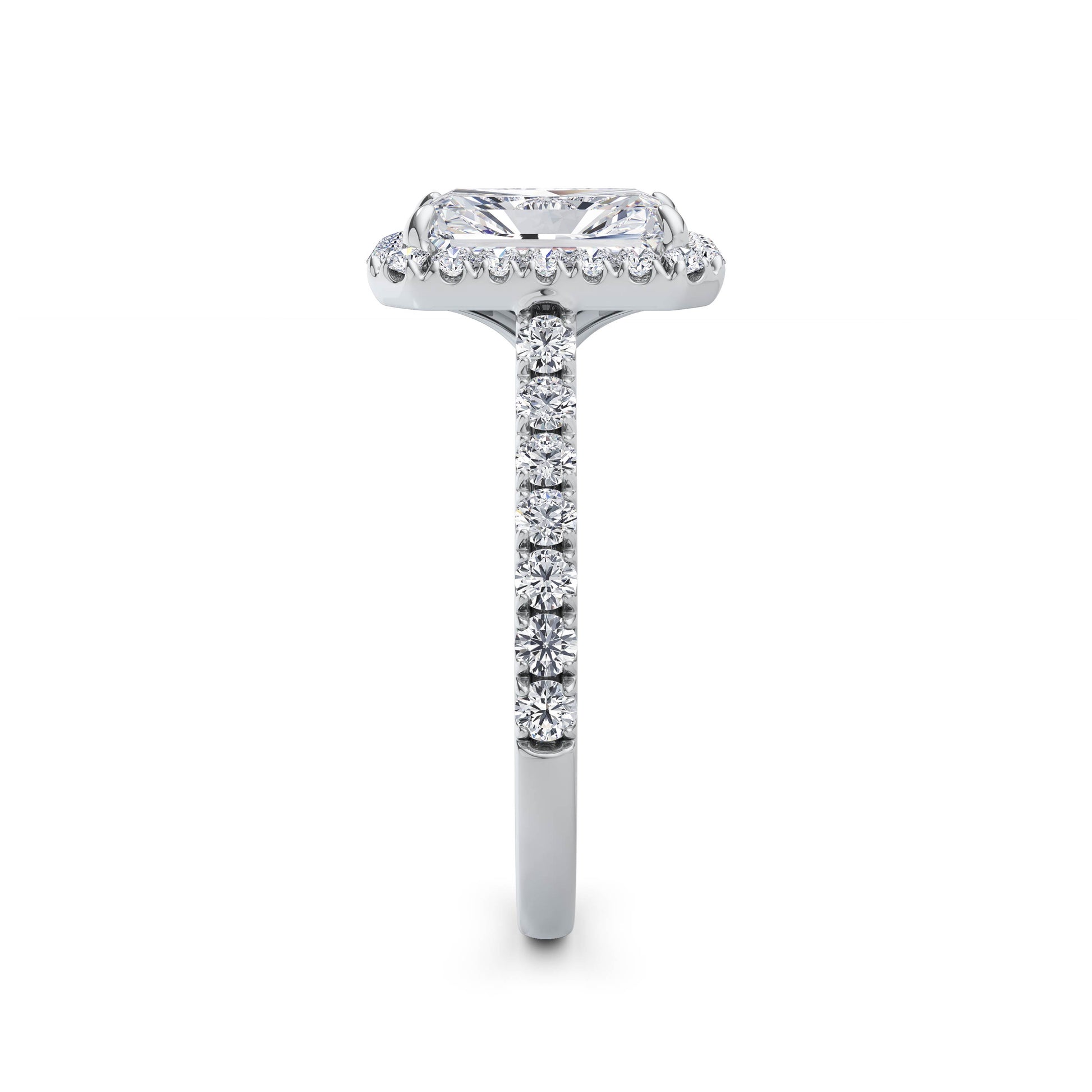 Freya Platinum Radiant Halo
