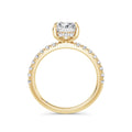 Freya 18k Yellow Gold Radiant Diamond Band