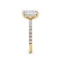 Freya 18k Yellow Gold Radiant Diamond Band