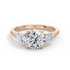 Freya 18k Rose Gold Round Trilogy