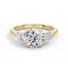 Freya 18k Yellow Gold Round Trilogy