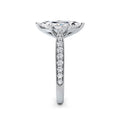 Heidi Platinum Marquise Diamond Band