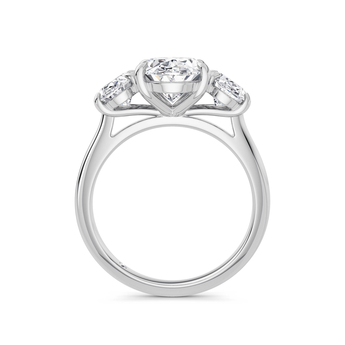 Heidi Platinum Oval Trilogy