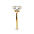 Heidi 18k Yellow Gold Oval Trilogy