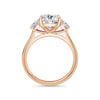 Joanna 18k Rose Gold Cushion Trilogy